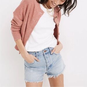 Madewell Relaxed Denim Shorts in Cedarcroft Wash Size 29